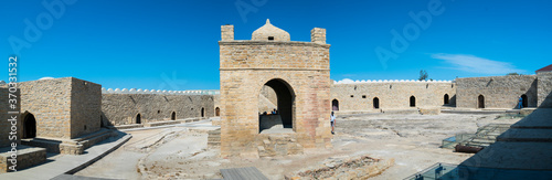 Baku Ateshgah Temple - Fire Temple, Surakhani suburb, Baku City, Azerbaijan, Middle East