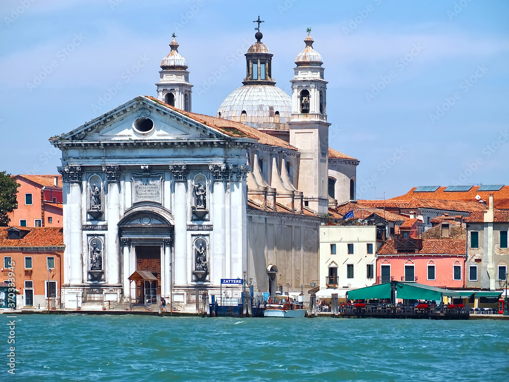 Famous church Maria de Rosario in Venice in Italy