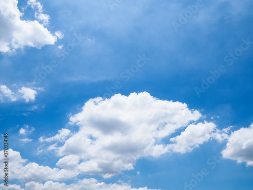 Blue sky and white cloud © pkanchana