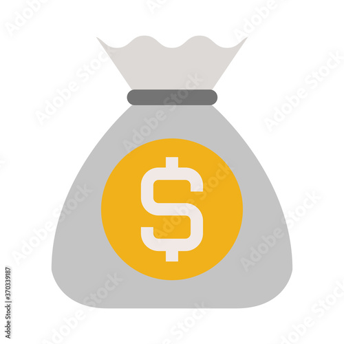Banking & finance, Bank money, Flat color icon.