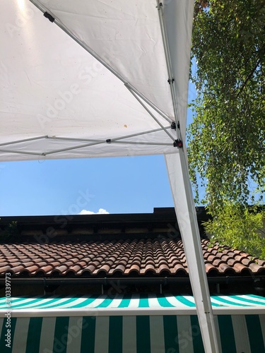 roof of the house