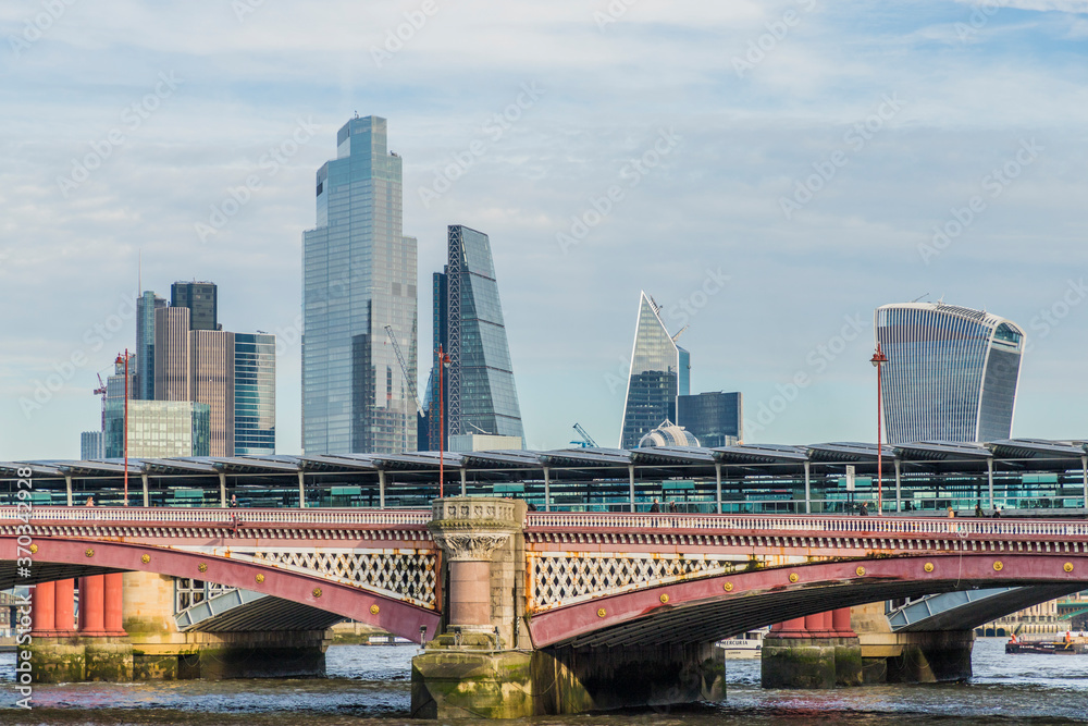 Naklejka premium A typical scene in London uk