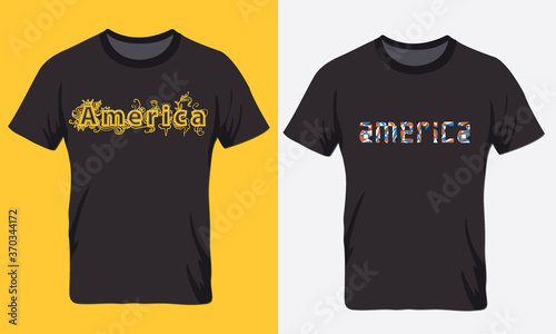 USA all T shirt design 