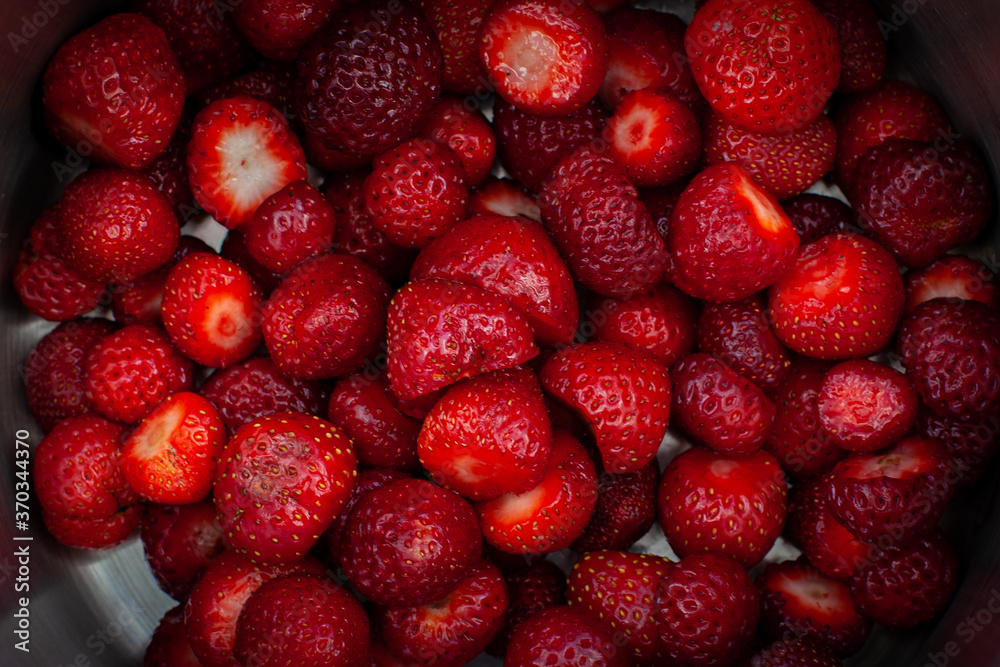 Fresh strawberry ready to cook Fresh strawberry ready to cook