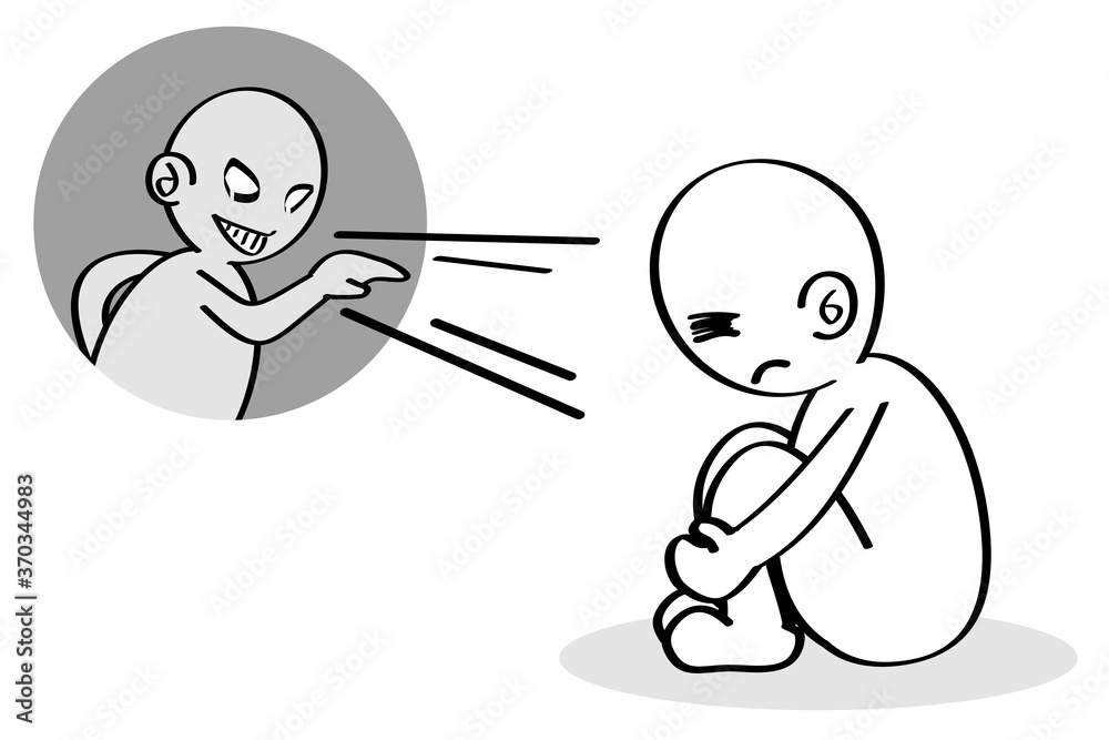 A person who is distressed. People who talk badly. Feels sad. An aggressive person. A person who is distressed. People who talk badly. Feels sad. An aggressive person.