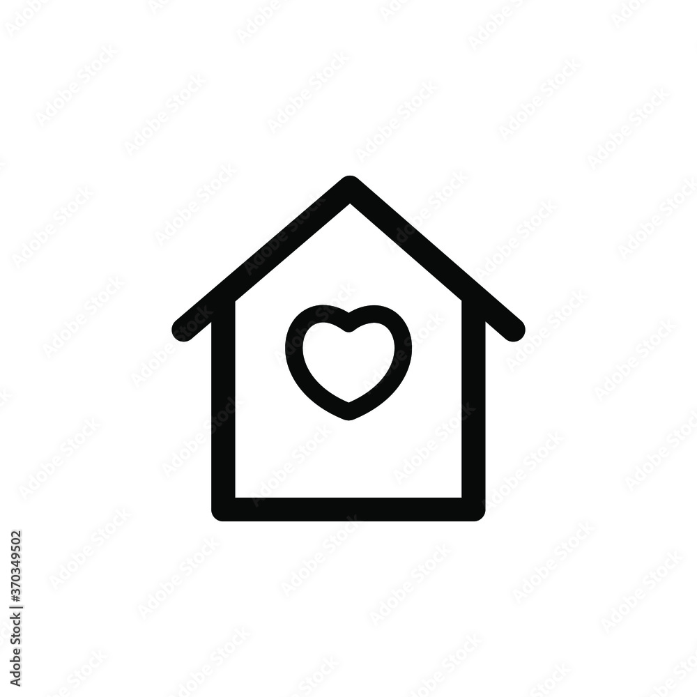 House and home icon vector collection House and home icon vector collection