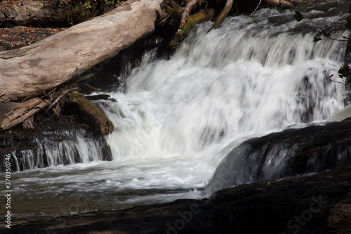 Waterfall outdoors in nature