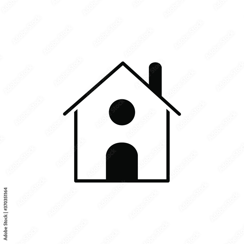 House and home icon vector collection House and home icon vector collection