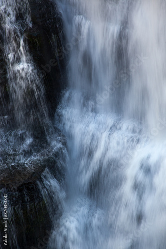 Beautiful Waterfall outdoors in nature
