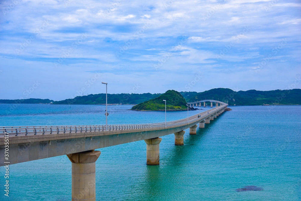 Obraz premium 角島大橋景勝地