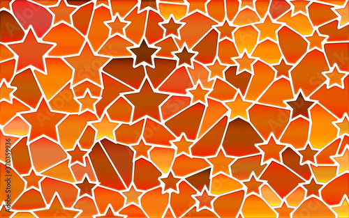 abstract vector stained-glass mosaic background
