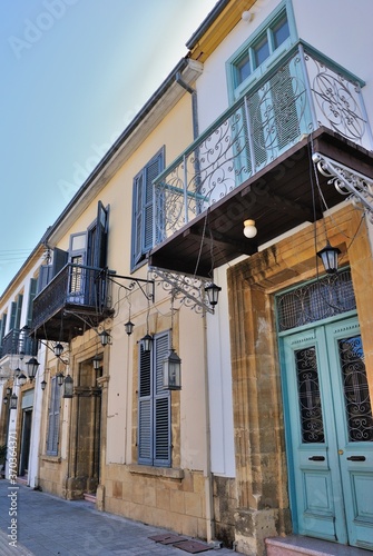 Venetian house in the old town of Nicosia, Cyprus