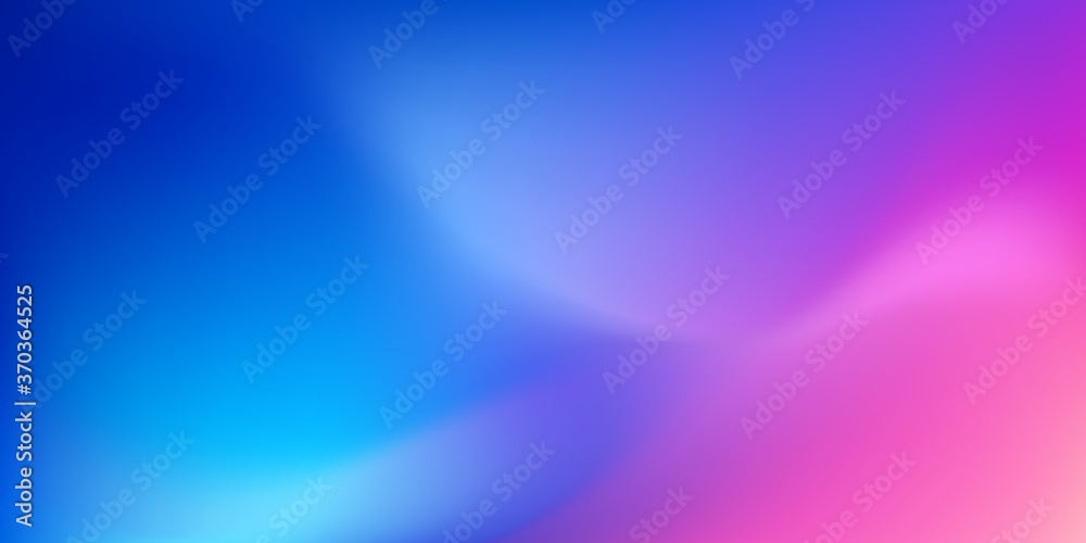 Abstract Blurred blue teal pink purple background. Soft Colorful light gradient backdrop with place for text. Vector illustration for your graphic design, banner, poster or wallpapers, website - obrazy, fototapety, plakaty 