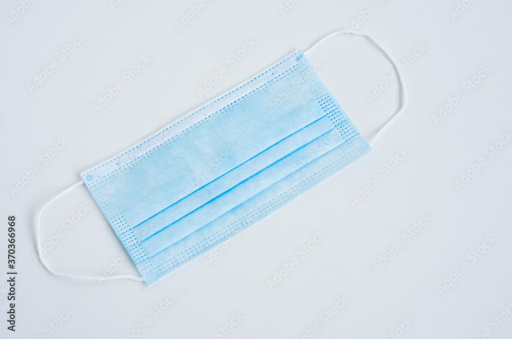 medical mask on a white background medical mask on a white background