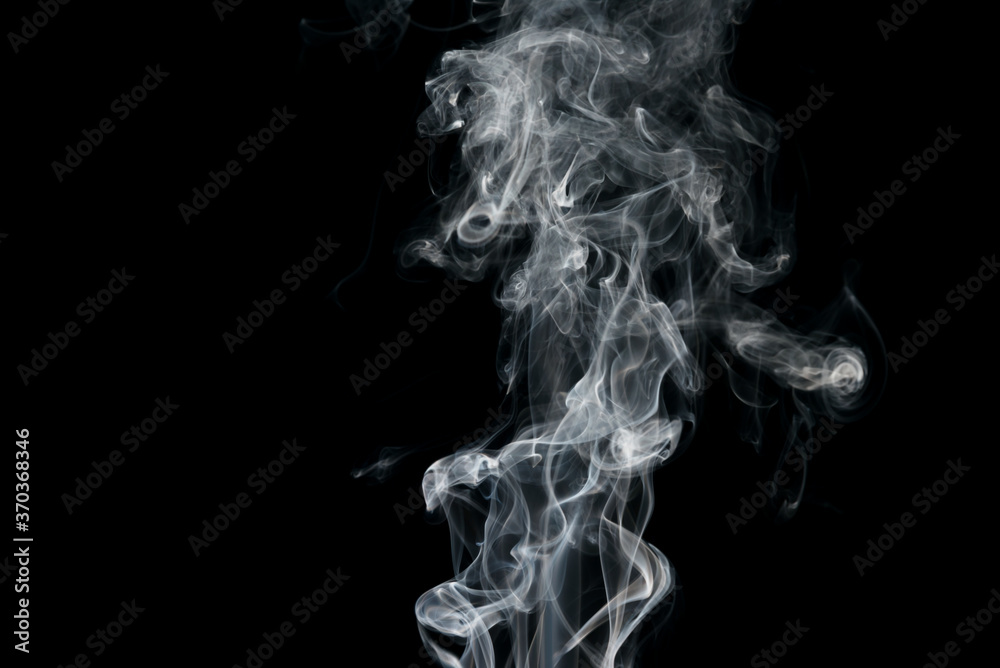 white smoke on black background white smoke on black background