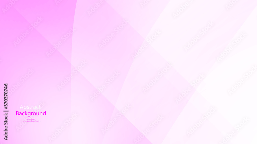 Pink tone color and white color background abstract art vector