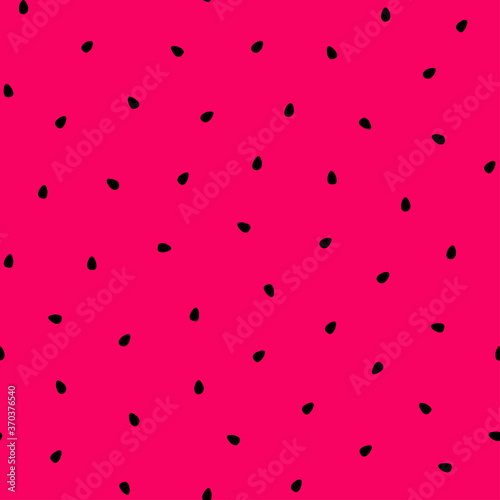 Watermelon seeds seamless pattern.