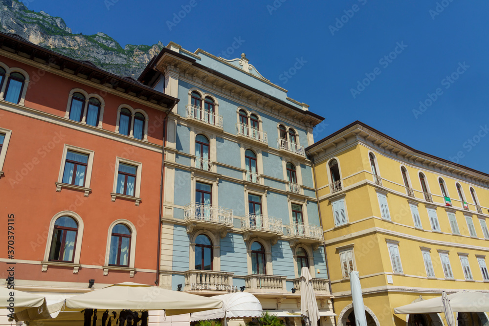 Riva del Garda, historic city on the lake Riva del Garda, historic city on the lake