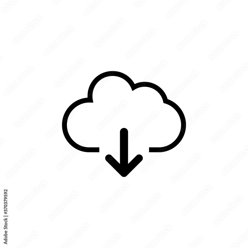 Download vector icon, install symbol. Download files icons vecto Download vector icon, install symbol. Download files icons vecto