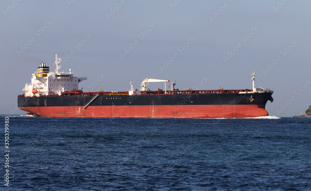 Cargo Ship in Sea