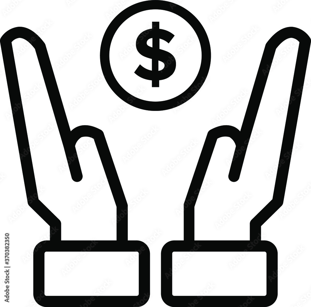 Charity and donation icons. Help and safe life vector collection Charity and donation icons. Help and safe life vector collection