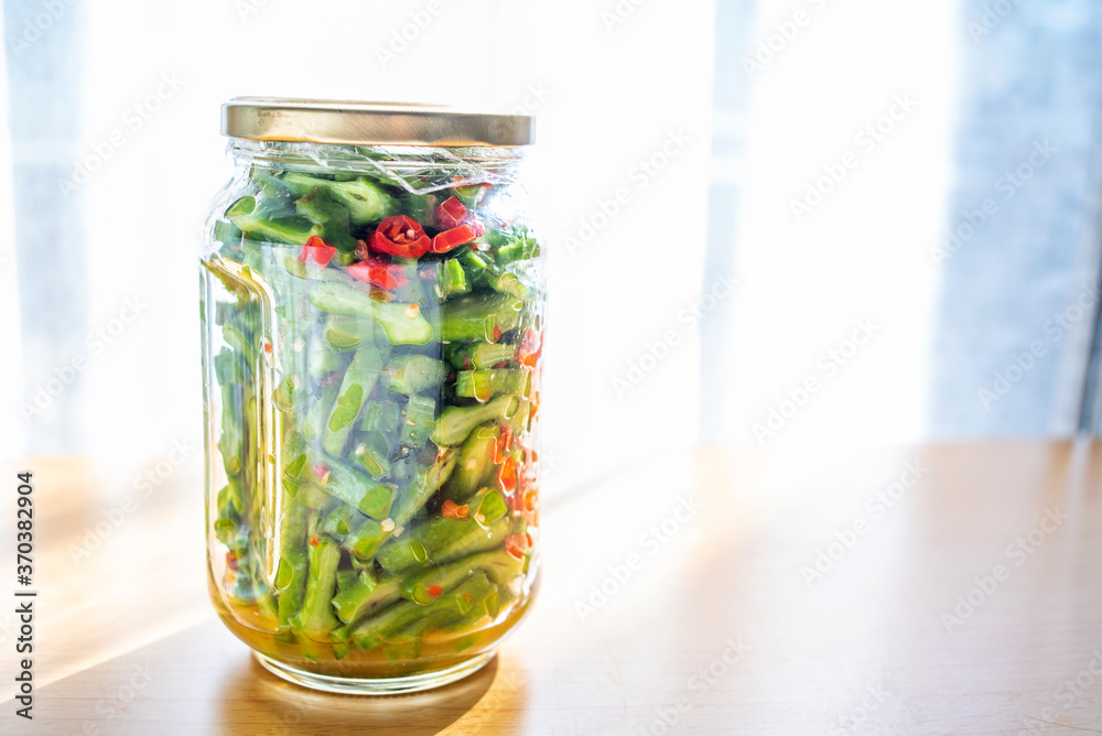 Chinese Hunan Food Snacks Pickled Sword Beans Chinese Hunan Food Snacks Pickled Sword Beans