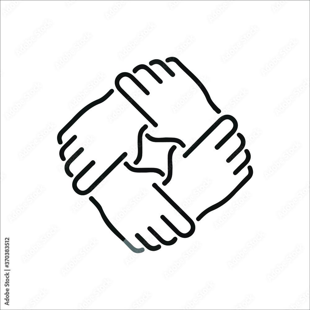 Charity and donation icons. Help and safe life vector collection Charity and donation icons. Help and safe life vector collection
