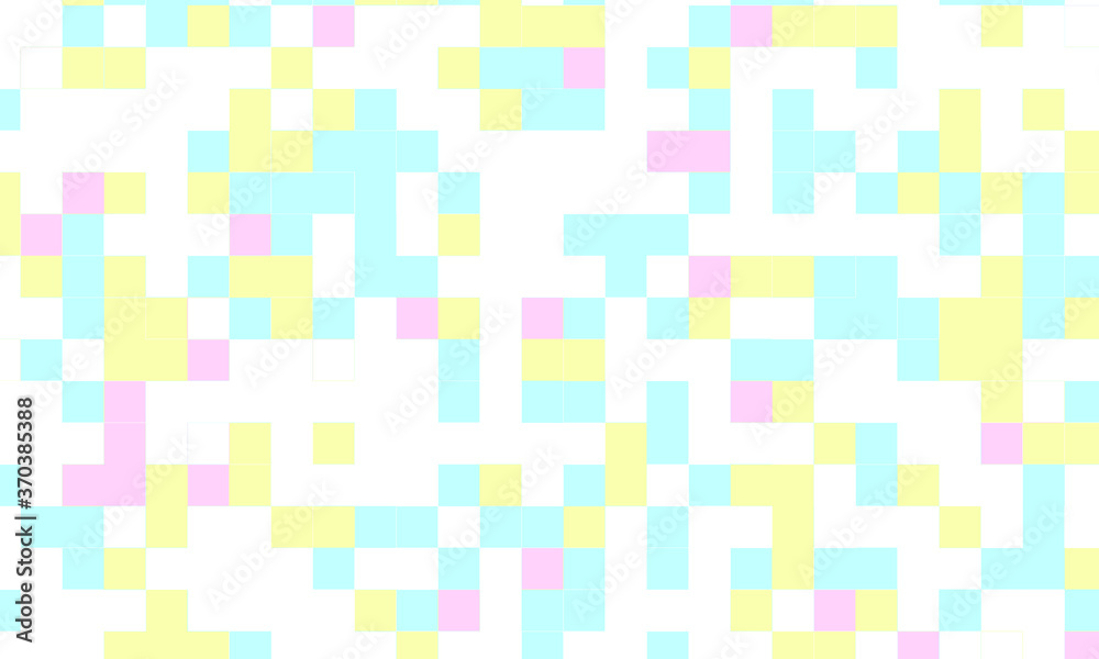 Abstract square pixel mosaic colorful background geometric seamless pattern in pastel colors. 8 bit Abstract square pixel mosaic colorful background geometric seamless pattern in pastel colors. 8 bit
