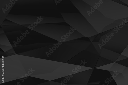 Abstract black geometric pattern modern technology background. texture for web banner and blank space for text.