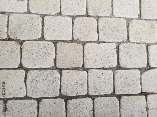 stone block paving