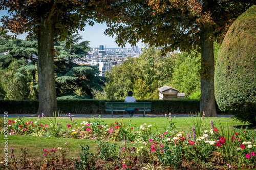 Photography Vue de Paris depuis le cimetière du Père Lachaise