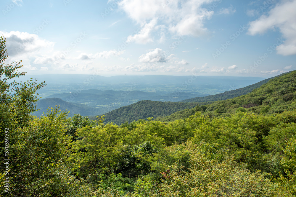 Fototapeta premium mountain landscape with clouds