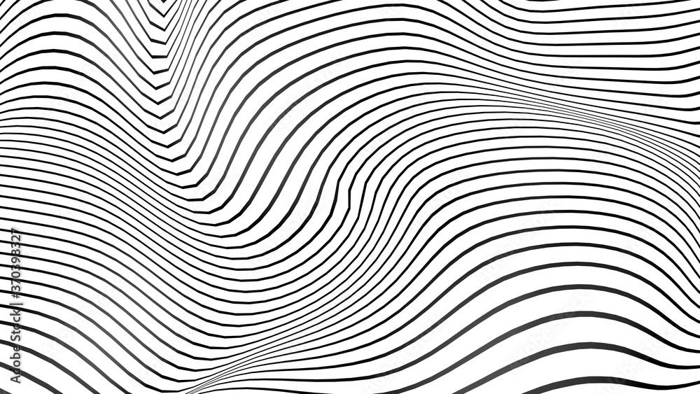 Black and white curve wave line abstract background. Black and white curve wave line abstract background.