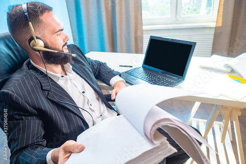 Consulting service. A man i...