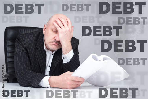 Business debts. A businessm...