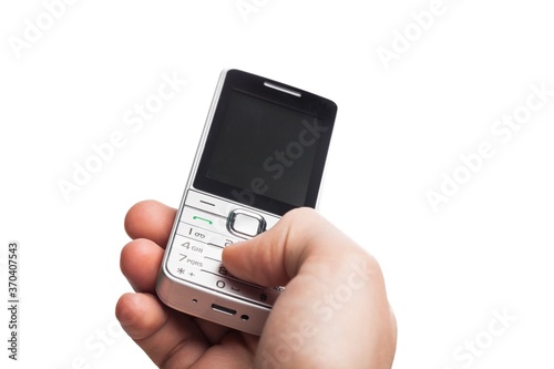 Wallpaper Mural Person holding a cell phone Torontodigital.ca