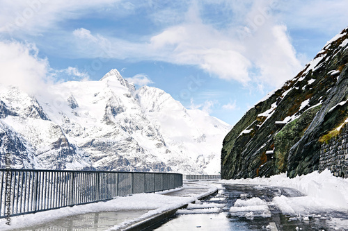 Ski resort in austria