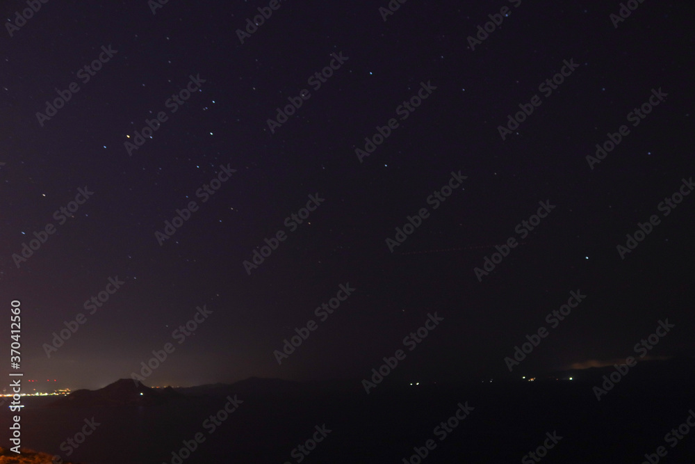 starry night sky