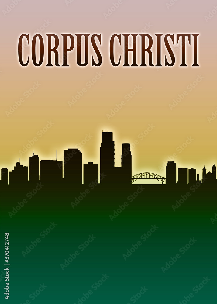 Corpus Christi Skyline Minimal