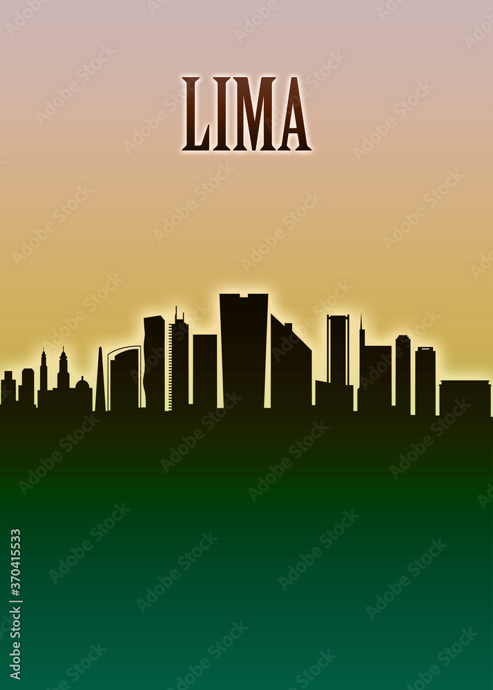 Lima Skyline Minimal