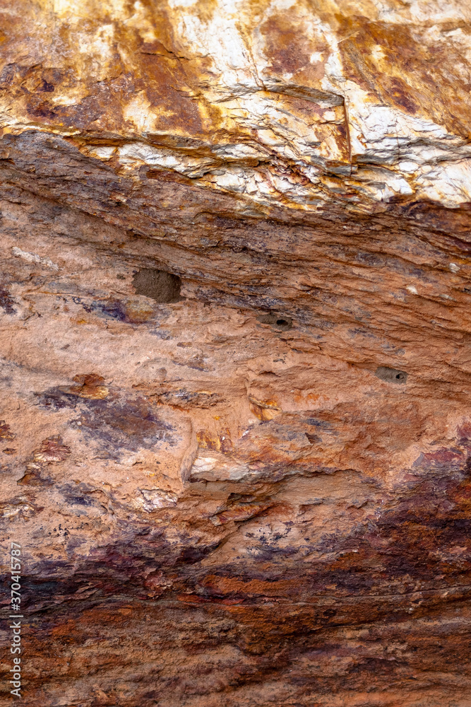 Rock texture up close Rock texture up close