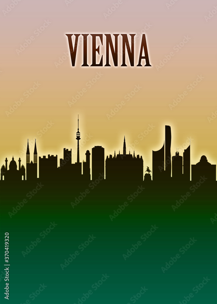 Vienna Skyline Minimal