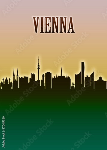 Photography Vienna Skyline Minimal