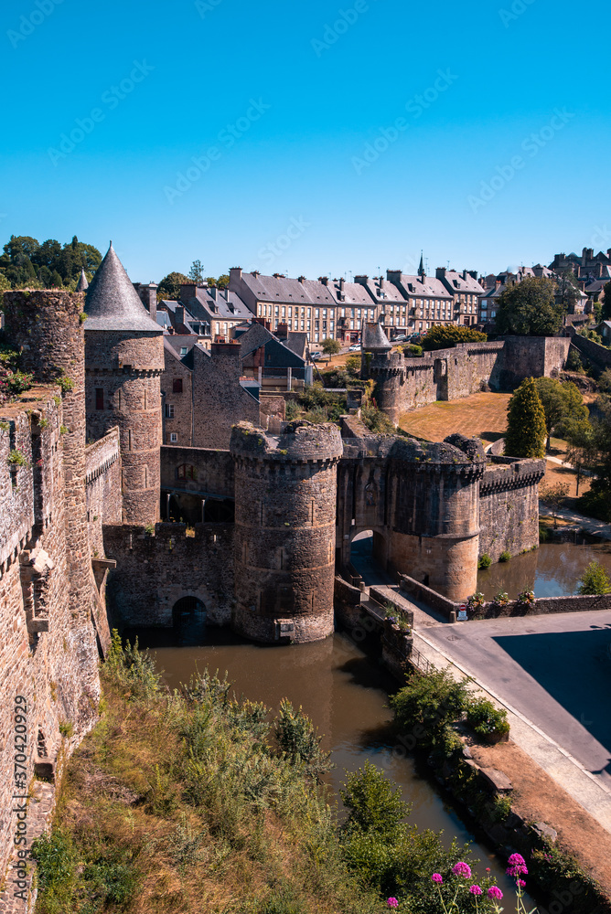 Fototapeta premium Château de Fourgères