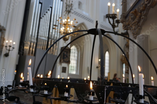 interior of church