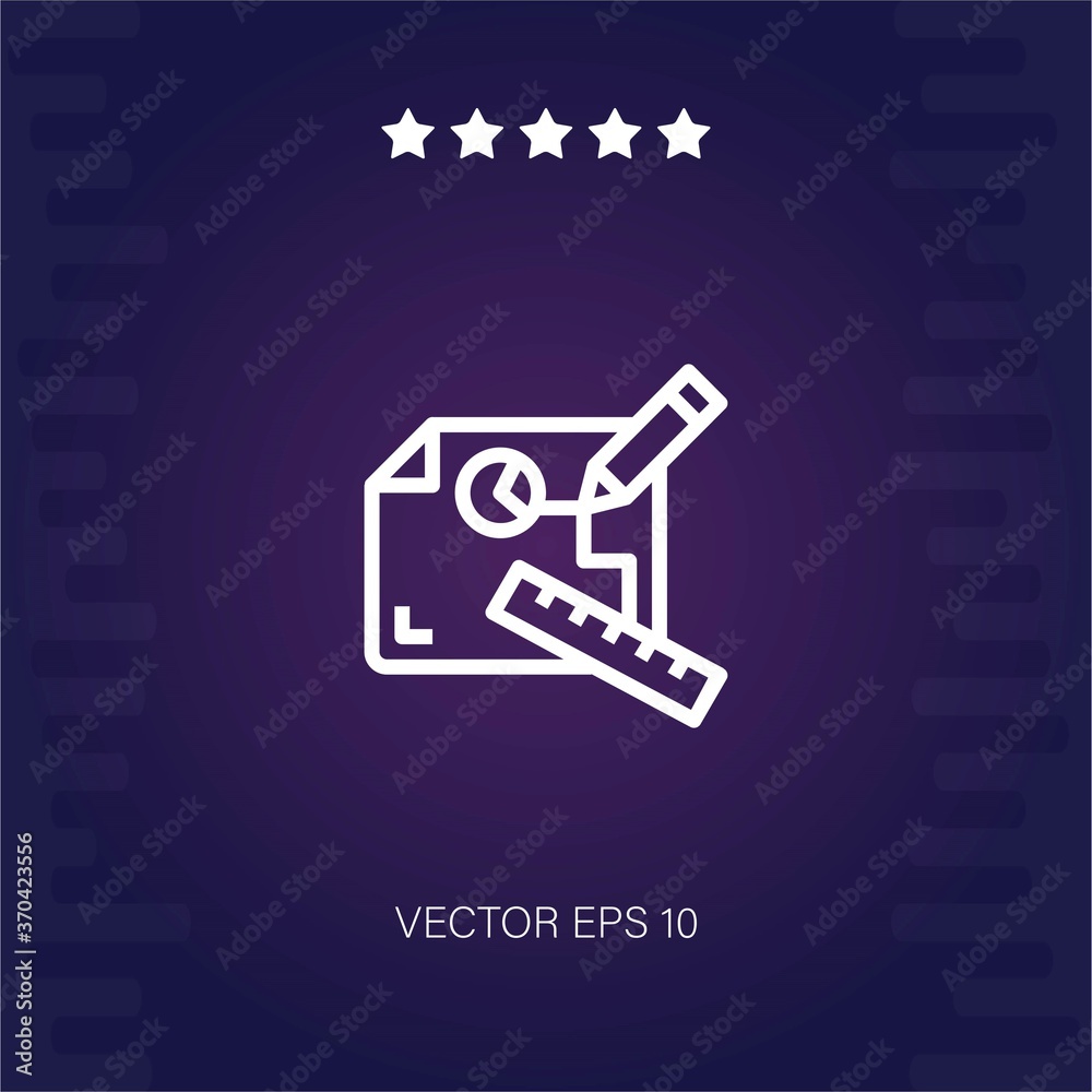 business plan vector icon modern illustration business plan vector icon modern illustration