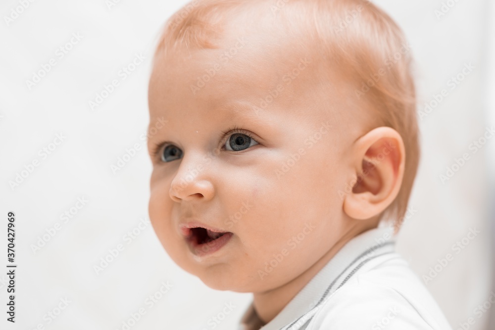 Closeup of a Cute Baby