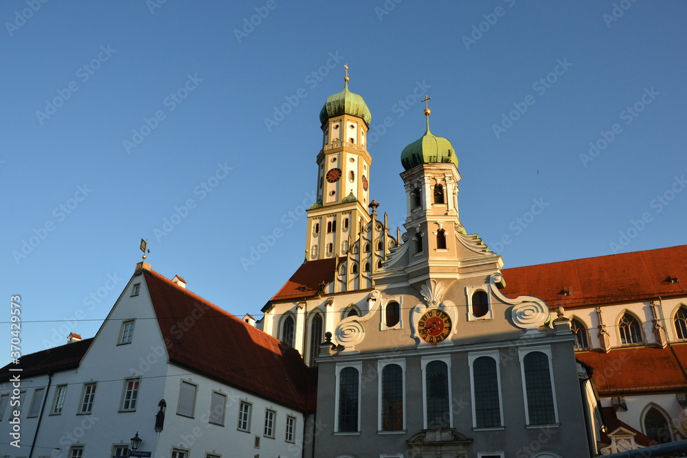 Obraz premium Catholic church of Sankt Ulrich and Afra in Augsburg
