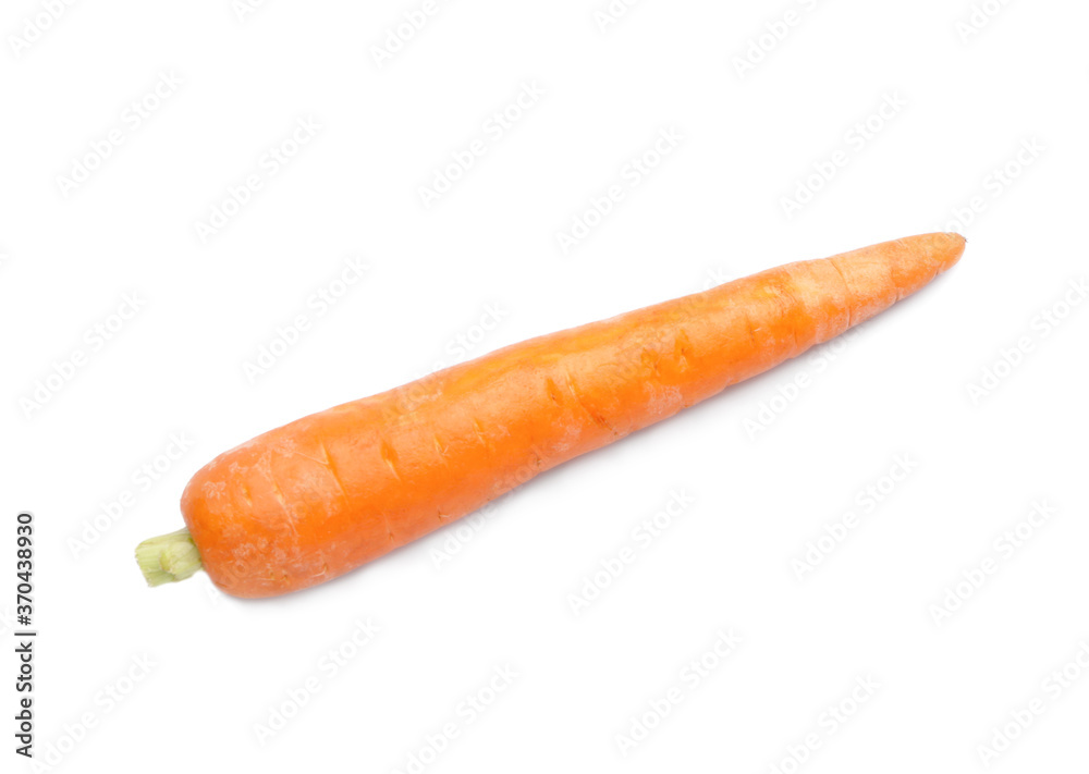 Fresh carrot on white background Fresh carrot on white background