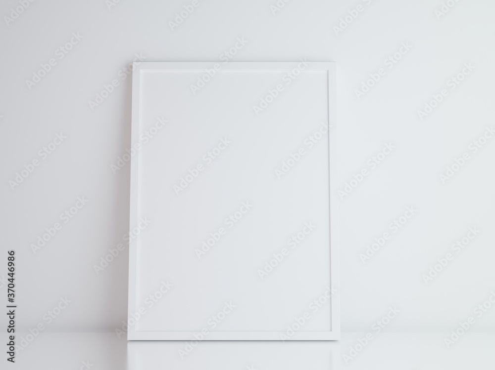 Poster Frame Realistic 3D Render Mockup